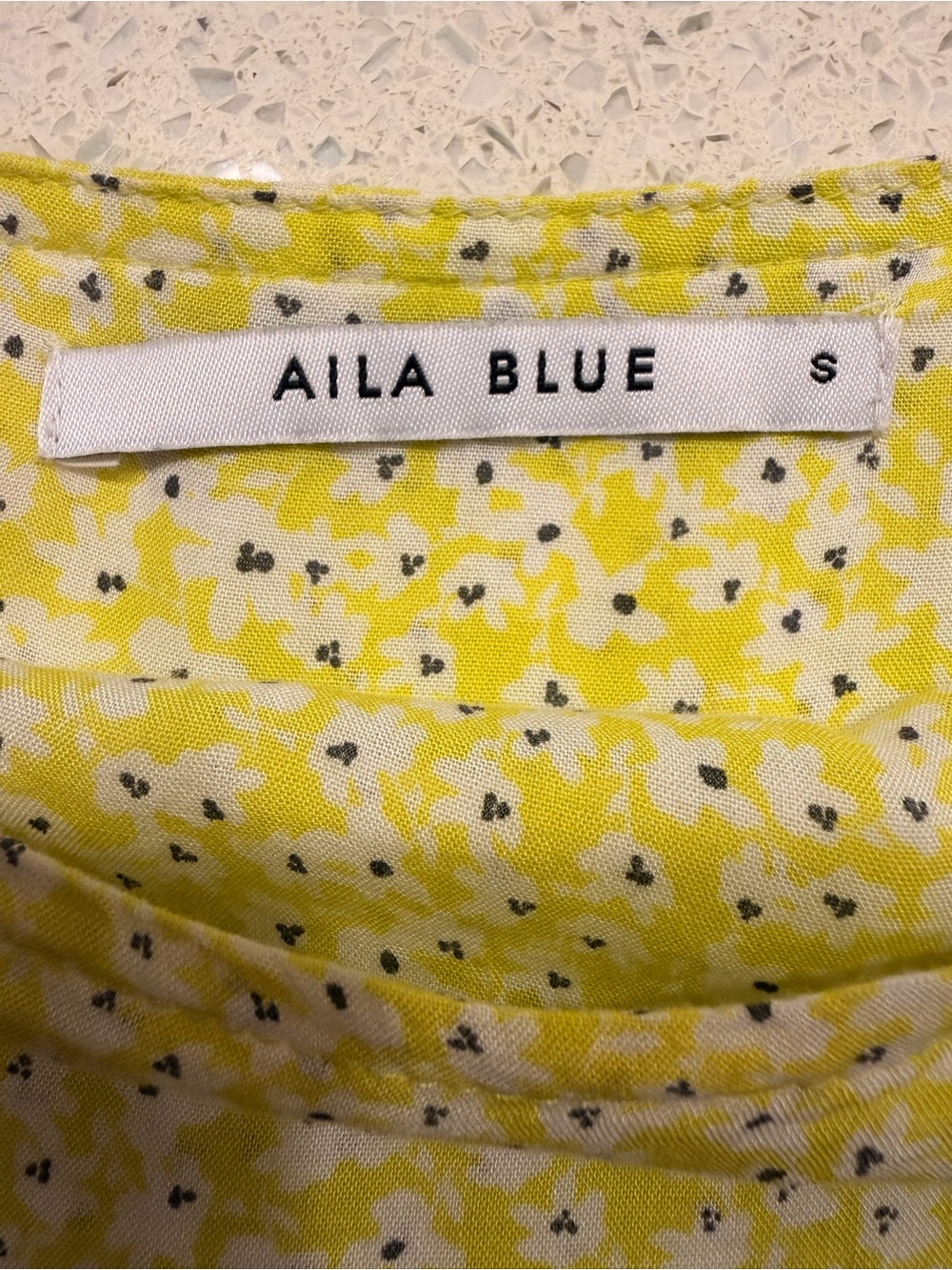 Aila Blue Yellow Floral Tie-Strap Maxi Dress
Summer dress - Picture 3 of 4